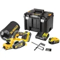 Produktbild: Dewalt Dcp580p2 Akku Hobel Bürstenlos 18v 5ah Mit 2 Akkus Koffer Tstak Zubehör