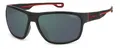 Produktbild: CARRERA CARRERA 4018/S BLX MATTE BLACK RED 63/16/135 Herren Sonnenbrillen