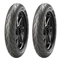 Produktbild: PAAR MOTORRADREIFEN PIRELLI 70/90-17 38S + 70/90-17 38S DIABLO ROSSO SPORT