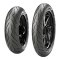 Produktbild: PAAR MOTORRADREIFEN PIRELLI 100/80-17 52S + 70/90-17 38S DIABLO ROSSO SPORT