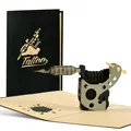 Produktbild: Diese Klappkarten Ausgefallener Gutschein für ein Tattoo Originelle 3D Pop-up...