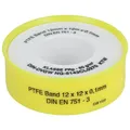 Produktbild: Fermit PTFE Teflonband Gewindedichtband FRp  für Feingewinde Dichtband 12m DVGW