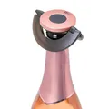 Produktbild: AdHoc FV54 dichter Sekt- und Champagnerverschluss GUSTO, Kunststoff/Silikon, black & rosé
