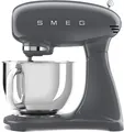 Produktbild: SMEG 50's Retro Style Küchenmaschine 4,8 Liter - Grau mit Edelstahlschüssel