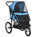 Produktbild: Hundebuggy mit Reflektoren, Faltbarer Katzenbuggy für Kleine und Mittle Hunde
