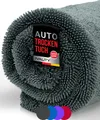 Produktbild: ® Auto Trockentuch XXL 40x40 cm Ultra Saugstarke 1800 GSM Motorrad Twisted To...