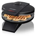 Produktbild: Waffeleisen Cloer-1620  für klassische Herzwaffeln schwarz 930 W