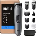 Produktbild: Braun All-in-One Trimmer-Set 3, 11-in-1 Multigroom, Haarschneidemaschine für