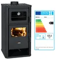 Produktbild: Kochen Kaminofen Holzofen mit Backofen Kamin Prity FM D 12.1kw BImSchVII