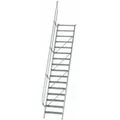Produktbild: MUNK Aluminium-Treppe Stufen 60° 16 Stufen
