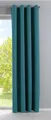 Produktbild: Vorhang Blickdicht »NewYork« Verdunkelungsvorhang Petrol HxB 225x140 cm