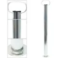 Produktbild: Wiltec - Stützen Für Anhänger 700 Mm Ø 48 Mm Anhängerstützen Mit Handgriff Abstellstützen Stützfuß