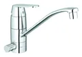 Produktbild: Grohe Eurosmart Cosmopolitan Einhand-Spültischbatterie integriertes Absperrventil flacher Auslauf - Chrom - 31161000