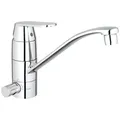 Produktbild: GROHE Eurosmart C Spültisch-Einhandbatterie mit Geräteabsperrung