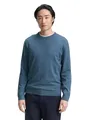 Produktbild: Tom Tailor Herren 1039805 Pullover, 38701 - Real Teal Melange, S