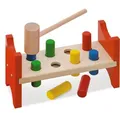 Produktbild: Eichhorn Motorikspielzeug 100027005, Klopfbank, Steckspiel aus Holz, ab 1 Jahr