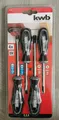 Produktbild: KWB Werkstatt-Schraubendreher-Satz 4 tlg. Schlitz, Kreuzschlitz