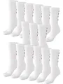 Produktbild: hummel Unisex Fundamental Sportsocken - 15er Pack I Weiß 32/35