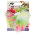 Produktbild: AFP Katzenspielzeug Furry Fluffer Ball Ø5cm gelb mit Catnip Katzenminze