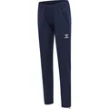 Produktbild: hummel Sporthose hmlLEAD Poly Pants (Seitentaschen, dehnbarer Sweatstoff) Lang marineblau Damen