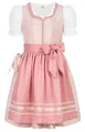 Produktbild: Nübler Dirndl Mädchen - 3 teiliges Set Dirndl Kleid mit Trachtenbluse und Schürze traditionell - Moderne bayrische Tracht, Lisa in Peach, Größe:116
