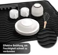 Produktbild: Thinkingwings Abtropfmatte Silikon 50x40 cm hitzebeständig rutschfest Geschirr