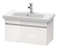 Produktbild: Duravit DuraStyle Waschtischunterbau wandhängend 1 Auszug 730 x 368 x 398 mm Weiß Matt/Leinen - DS639907518