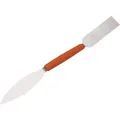 Produktbild: Stukkateureisen B.10mm rostfr.VA,Ku.-Griff rostfr.VA rot HAROMAC
