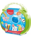 Produktbild: MAPED M897416 - Malset KIDS-Box, Color'Peps, 12er Fasermaler mit Malbuch