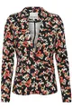 Produktbild: ICHI IHKATE Print BL18 Damen Blazer Jackenblazer 74% Polyester, 22% Viskose, 4% Elasthan Regular fit, Größe:M, Farbe:Total Eclipse Multi AOP (202709)