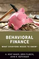 Produktbild: Behavioral Finance: What Everyone Needs to Know®
