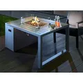 Produktbild: buschbeck Loungetisch und Feuerstelle »Lagos«, B 115 x T 75 x H 58,5 cm, grau