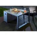 Produktbild: BUSCHBECK Loungetisch Lagos inkl. Windschutz und Abdeckplatte, 115 x 75 x H58,5 cm