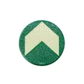 Produktbild: SafetyMarking Bodenmarkierungspfeil Aluminium Pfeil 17.7470 (Ø) 95mm 95mm 10St.