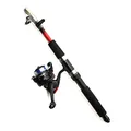 Produktbild: Paladin Angelset Forelle Barsch Angelrute 180cm 5-20g + Rolle + Schnur - Angelset zum Forellenangeln, Angel Set zum Barschangeln