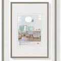 Produktbild: walther + design Lifestyle Kunststoff Bilderrahmen 20x25 cm STAHL