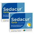 Produktbild: Sedacur forte 2x60 Dragees - bei Einschlafstörungen & Unruhezuständen - pflanzlich - schlafmittel