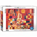 Produktbild: eurographics Puzzle - Burg und Sonne von Paul Klee - 1000 Teile 300875
