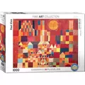 Produktbild: 628136608367 Puzzle 1000 elementów. Zamek i słońce, Klee Eurographics