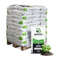 Produktbild: GALAMIO Hochbeeterde Erde Gartenerde Universalerde Blumenerde Pflanzerde Gemüseerde Premium Profi Kultursubstrat 70l x 30 Sack 2.100l / 1 Palette Paligo