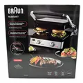 Produktbild: Braun MultiGrill 7 Multifunktionsgrill NEUWARE Kontaktgrill Elektrogrill CG7010