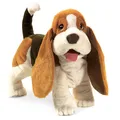 Produktbild: Basset Hund Folkmanis Handpuppe  2919 Plüschtier Stofftier