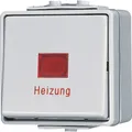 Produktbild: Jung Heizung Notschalter 606 HW Installationsschalter 606HW Heizung
