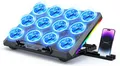 Produktbild: Trullypine Laptop Kühlpad für 12-17,3 Zoll, leistungsstarke 12 leise Lüfter LCD