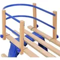 Produktbild: vidaXL Rückenlehne für Schlitten Blau Sperrholz