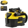 Produktbild: DeWalt DCV584L-QW - Tragbarer Hybrid Nass/Trockenstaubsauger