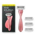 Produktbild: Wilkinson Sword Intuition Complete Care Damenrasierer, Hydra-Boost-Serum, Starter-Pack, 1 Damenrasiergriff und 4 Ersatzklingen