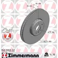 Produktbild: 2x ZIMMERMANN Formula F Bremsscheibe 150.2955.32