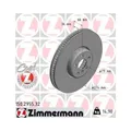 Produktbild: 1x Bremsscheibe ZIMMERMANN 150.2955.32 passend für BMW