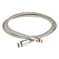 Produktbild: tecuro Küchen Ersatz Brauseschlauch M15/1 x 1/2 Konusmutter x 150 cm - Edelstahl